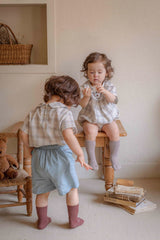 Elly Check Romper_2 Colours