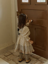 Madeleine Blouse and Skirt Set_Beige