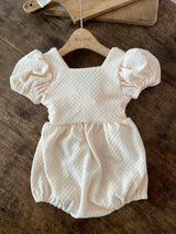 Viviana Romper _Lemon Cream