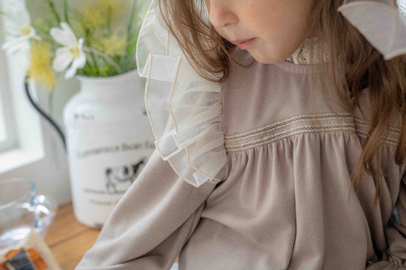 Rosie Frill Top and Pants Set _2 Colours