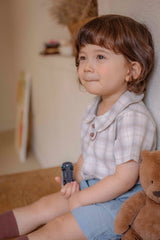 Elly Check Top& Shorts Set_2 Colours