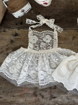 Rose Lace Apron