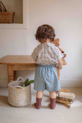 Elly Check Top& Shorts Set_2 Colours