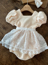 Viviana Romper _Lemon Cream