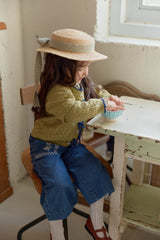 Amelie Pointelle Knit Cardigan