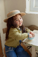 Amelie Pointelle Knit Cardigan