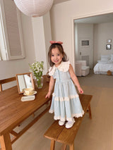 Milo Gingham Lace Dress