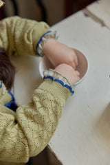 Amelie Pointelle Knit Cardigan