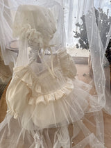 Elsa Tulle Dress Romper_Cream