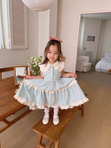 Milo Gingham Lace Dress