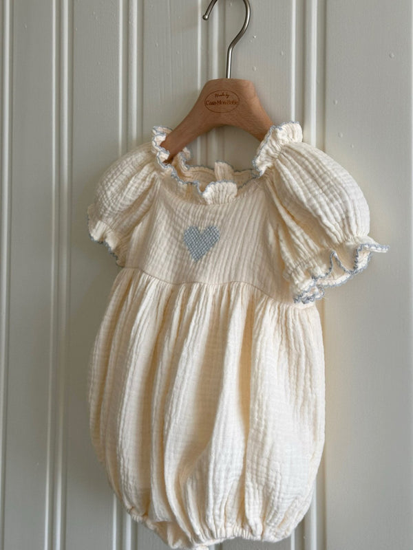 Heart Picot Romper