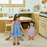 Coco Smocked Dress _Blue