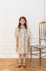 Scarlet Jacquard Dress and Headband Set