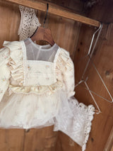 Elsa Tulle Dress Romper_Floral