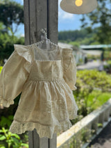 Elsa Tulle Dress Romper_Cream
