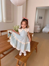 Milo Gingham Lace Dress
