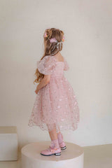 Roselyn Bloom Dress_ Pink