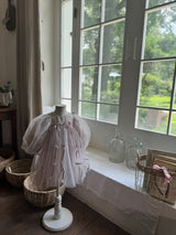 M Ribbon Dress _Pink