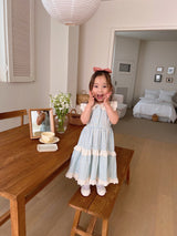 Milo Gingham Lace Dress