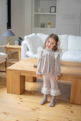 Rosie Frill Top and Pants Set _2 Colours