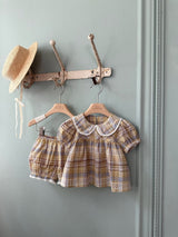 Fioni Check Bloomer Shorts