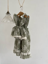 Frill Suspender Skirt Bloomer