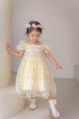 Roselyn Bloom Dress_ Yellow