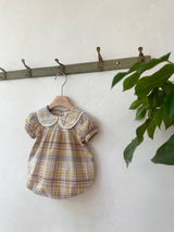 Fioni Check Romper