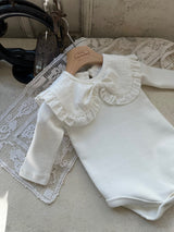 Ribbon Sailor Collar Romper