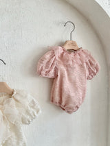 Monbebe Odette Sheer Lace Romper _ 3Colours