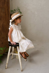 Mio Blouse & Pants Set_  Cream