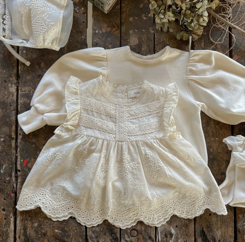 Cream Loaf Romper