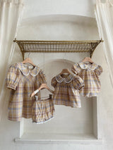Fioni Check Romper