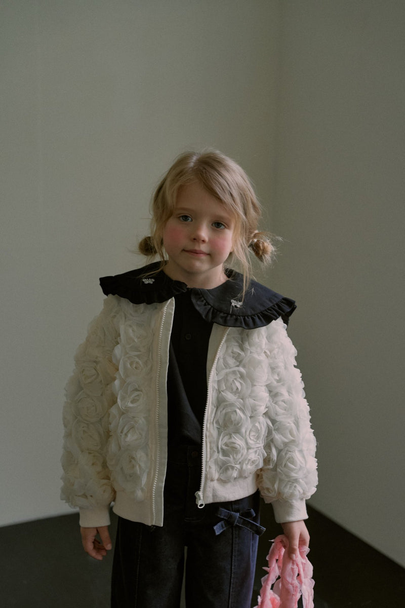Rose Pop Jacket _Cream