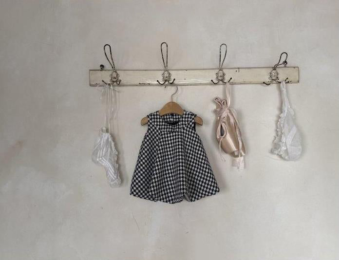 Petite Houndstooth Dress