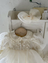 Eloise Oganza Dress Romper_ Cream