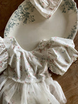 Atelier Bunny Baby Swimsuit & Bonnet Set