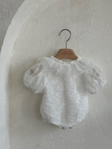 Monbebe Odette Sheer Lace Romper _ 3Colours