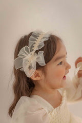 Shiny Organza Wrinkle Headband(Pre-Order)