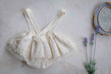 Lace Suspender Baby Bloomer