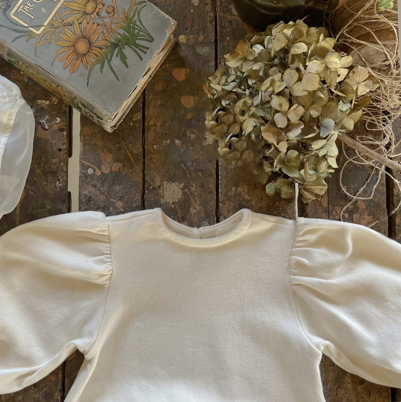 Cream Loaf Romper