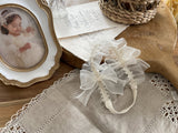 Shiny Organza Wrinkle Headband(Pre-Order)