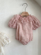 Monbebe Odette Sheer Lace Romper _ 3Colours