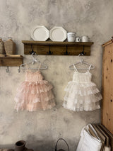 Colette Tutu Lace Dress_White