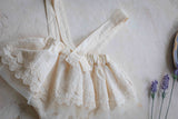 Lace Suspender Baby Bloomer