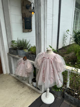 M Ribbon Dress _Pink