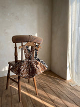 Daisy Wild Suspender Skirt Bloomer _Brown
