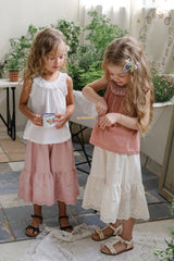Mio Blouse & Pants Set_  Cream