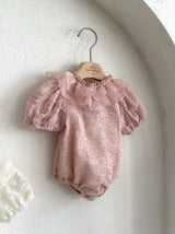 Monbebe Odette Sheer Lace Romper _ 3Colours