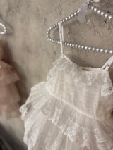Colette Tutu Lace Dress_White
